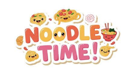 Noodle time text