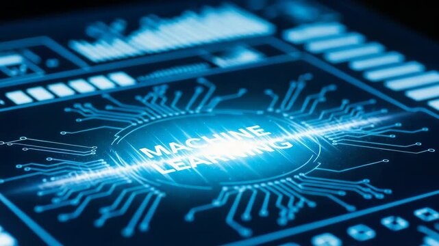 Machine Learning Technology Concept