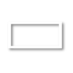 Realistic empty photo card frame film. Retro vintage photograph with transparent. Vintage card. Digital snapshot image. Template or mockup for design. Vector illustration