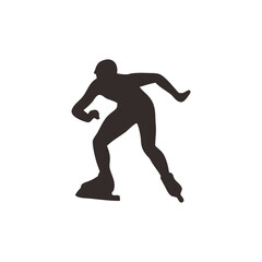 ice skater sihouette 