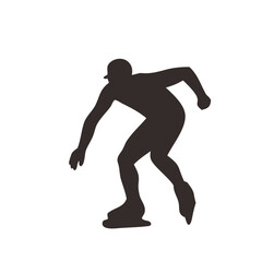 ice skater sihouette 