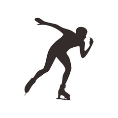 ice skater sihouette 