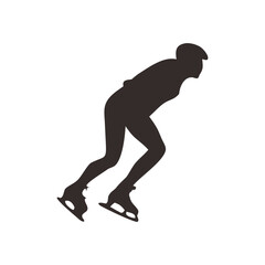 ice skater sihouette 
