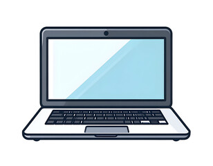 Laptop Illustration, Digital Device