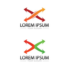 Speed Arrow Icon Vector Logo for Courier and Transport Services Branding