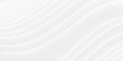Abstract white background with gradient artistic dynamic simple wave good art modern