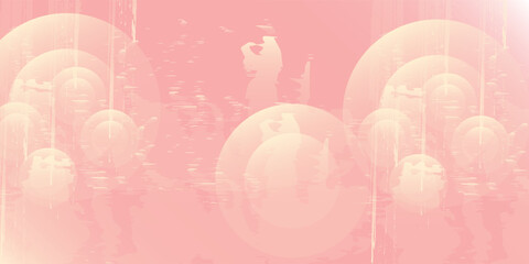 abstract background gradient modern.minimalist.pink and yellow gradations art