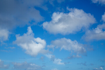 Obraz premium 奄美大島の夏の空。