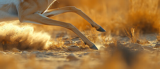 close up of an old rusty deer legs
