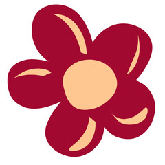 SIngle red flower