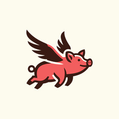 flying pig logo
