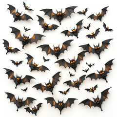 halloween pumpkin bat