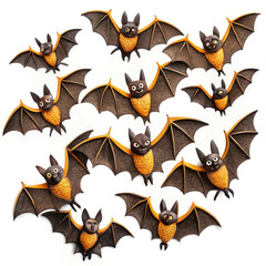 halloween pumpkin bat