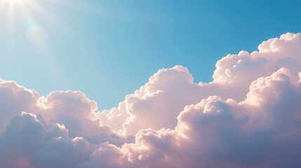 Majestic cloud formation overhead nature photography bright sky serene environment upward view tranquil atmosphere