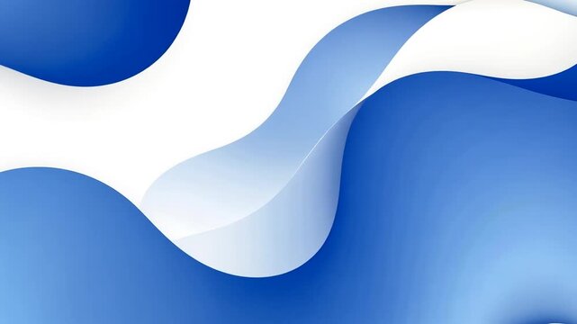 abstract blue wave