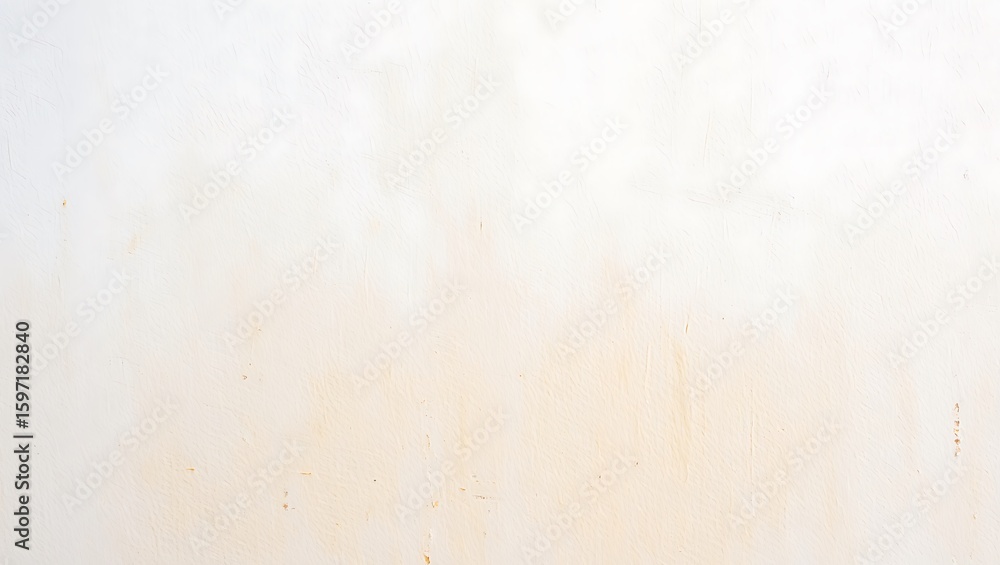 Poster white textured surface with light brown undertones for background use, abstract textured backdrop in