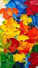 Vibrant Abstract Painting  