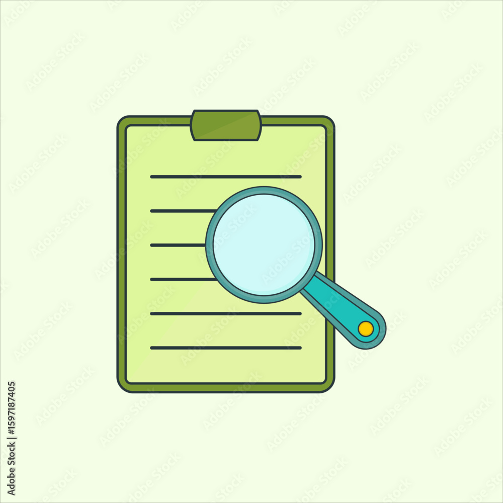 Poster survey icon. icon related to design elements. suitable for web site, app, user interfaces,element, p