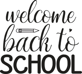 welcome back to school