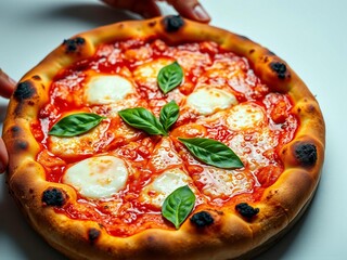 Artisanal Neapolitan Margherita Pizza
