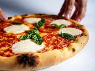 Authentic Italian Margherita Pizza