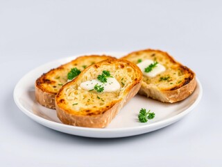 Buttery Garlic Bread with Parsley