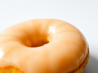 Classic Glazed Donut Close-Up