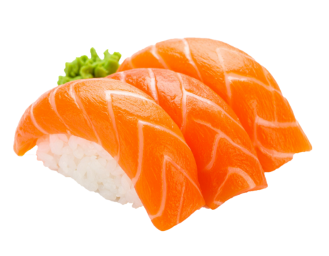 Deluxe sushi set isolated on transparent background - Powered by Adobe