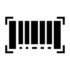 Serial Number Vector Glyph Icon Design