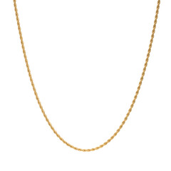 Golden Necklace Chain Round Shape On PNG Transparent Background. Cut-Out Clipping Path With Adobe Photoshop Pen Tool . PNG Transparent Necklace , PNG Chain , PNG Jewelry 