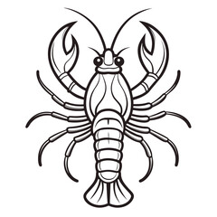 Lobster vector illustration