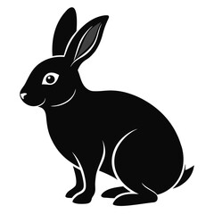 Rabbit Silhouette Vector