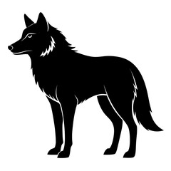 Wolf Silhouette Vector