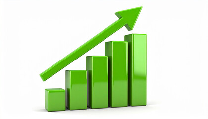3d Financial Growth Chart