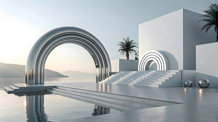 Obraz premium view from the top of the city of the city