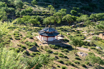 Altes Kloster Ruine Mongolei Mittelgobi