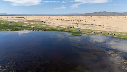 Sanddüne Mongolei Gobi 