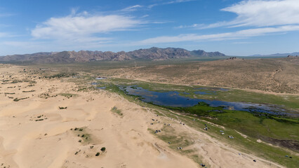 Sanddüne Mongolei Gobi 