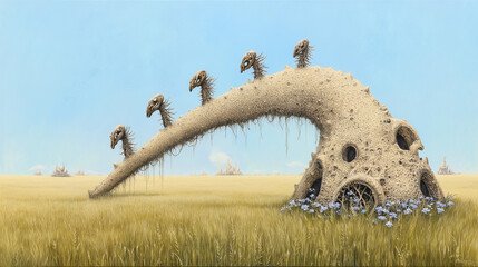 Fototapeta premium old stone house