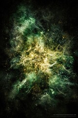 Obraz premium Colorful Nebula In Deep Space