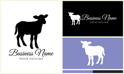 Obraz premium Lamb Logo Design Variations. (15)