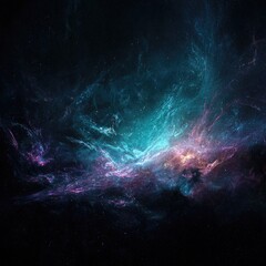 Fototapeta premium Stunning Colorful Deep Space Nebula