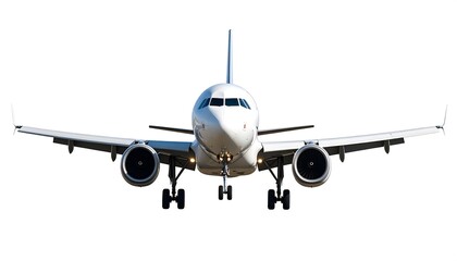 Fototapeta premium airplane on a white background