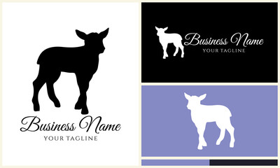 Obraz premium Lamb Logo Design Variations. (8)