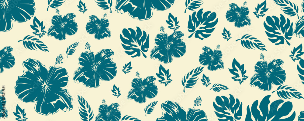 Aufkleber vector flower seamless pattern element. elegant texture for backgrounds.eps 10