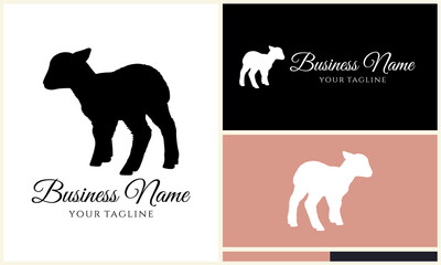 Obraz premium Lamb Logo Design Variations. (5)