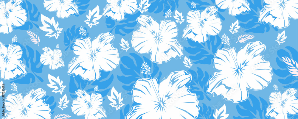 Aufkleber vector flower seamless pattern element. elegant texture for backgrounds.eps 10