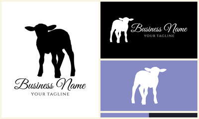 Obraz premium Lamb Logo Design Variations.