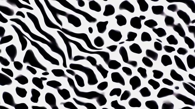 Abstract animal print pattern