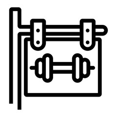 sign Line Icon